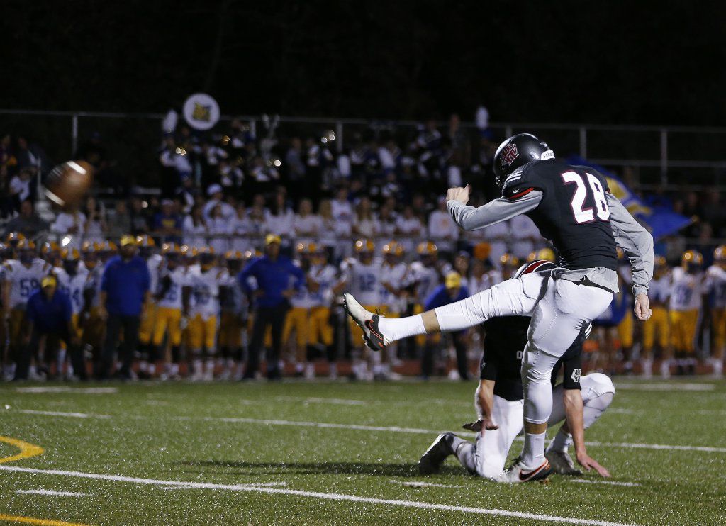 Punter/kicker: Holland Hall senior Alex Felkins
